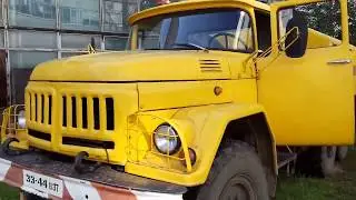 Автолегенды СССР Грузовики УГЗС.М-А на шасси ЗИЛ-131 Аэродромный азотозаправщик