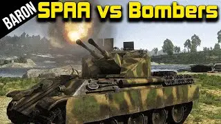 Coellian vs Bomber Swarm!  (War Thunder Epic Customs)