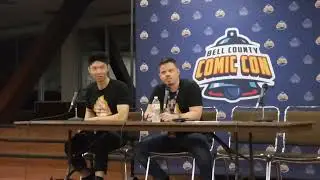 BCCC 2022 Iconic comics Comic Books Vs Video Games Panel with Alejandro Mirabal and Will Bao 2