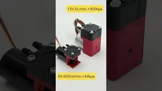 Micro Diaphragm Pump| 5V&ndash;24V, 600ml&ndash;5L/min |High Life,For Medical & Gas Analysis