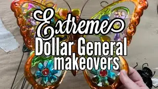 DOLLAR STORES *EXTREME* HIGH END  TRANSFORMATIONS |  OUTDOOR & PATIO DECOR DIYS