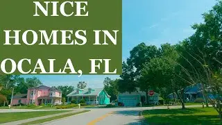 Hidden Beauty- Ocala , FL -  Driving - 4K #aroundocala #colorful #ocala