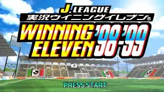 J.League Winning Eleven '98-'99-PS1 (Gameplay)