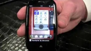 Palm Pre: Pandora application demo at CTIA 2009