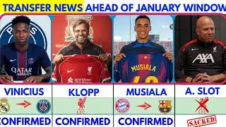 🚨LATEST CONFIRMED TRANSFER NEWS AND RUMOURS TRANSFER NEWS 2025|Klopp to liverpool😱 Slot sacked..