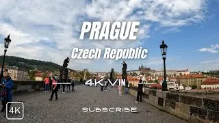 Prague, Czech Republic | Walking Tour [4K]