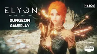 ELYON MMORPG Gameplay - Dungeon LVL 30 (Stress Test Beta) PC