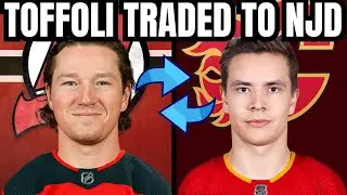 Calgary Flames TRADE Tyler Toffoli to New Jersey Devils! REACTION/BREAKDOWN | Yegor Sharangovich CGY