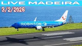 LIVE MADEIRA AIRPORT CR7 AIRPORT / LPMA