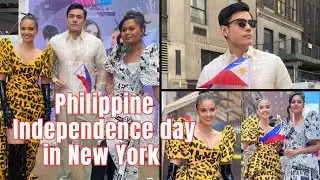 Philippine Independence Day Celebration with Xian Lim,Megan Young and Venuz Raj in New York|RR💕
