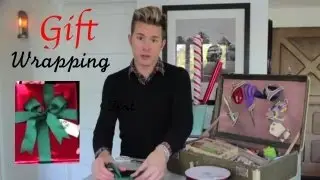 How To Wrap the Perfect Holiday Gift and Store the Supplies