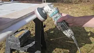 how to make your own bullnose with stone tile.  happy new years!