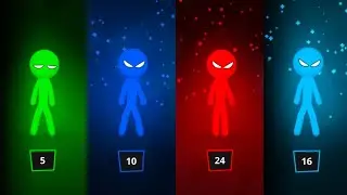 Турнирный режим Stickman Party, 1234 игрока, мини-игры, обновление, часть 39