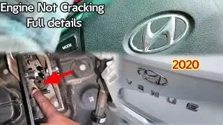 How To Fix Hyundai Venue 2020 Engine Not Cracking Starting Issue clutch switch Problem Solve Work 👍