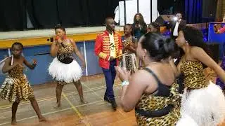 Azande Community young ladies culture dance in Sydney.