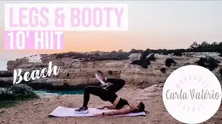 10 MIN LEGS & BOOTY - HIIT WORKOUT - No equipment / Outdoor view
