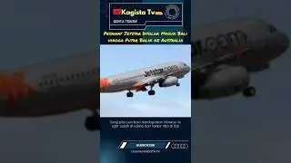 pesawat jetstar JQ35 milik Australia ditolak masuk Bali #fakta #faktaberita #beritaterkini #berita