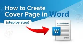 How to Create Cover Page in Word (step by step)