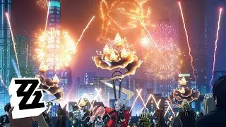 Eous Lights Up New Year Fireworks Cutscene | Day Of Brilliant Wishes Event | Zenless Zone Zero 1.5