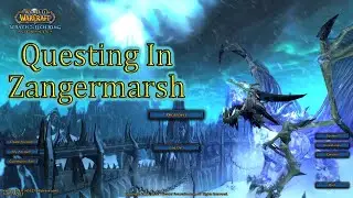 World Of Warcraft Classic💠Tauren Death Knight Gameplay In Zangermarsh