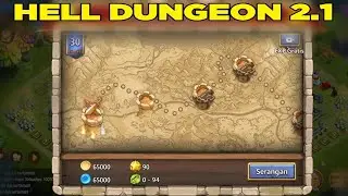 HELL DUNGEON 2.1 no CELESTICA || CASTLE CLASH