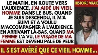 J&rsquo;ai assist&eacute; un vieux dans le bus; prof de Droit. Mon &eacute;pouse, arrogante, s&rsquo;est agenouill&eacute;e!!!