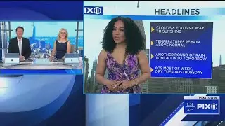 NY, NJ forecast: Cloudy and foggy with temps in the 60s