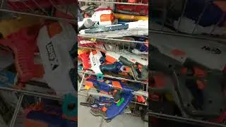 2023-01-14 part1 #nerfthrifting #nerf #nerfmods #nerfwar #nerfblaster #thrifting #thriftfinds