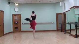 RAD Grade 6 Ballet - Free Movement - Exercise for Elevation and Use of Space
