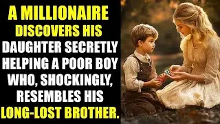 A MILLIONAIRE Discovers His Daughter Secretly Helping a Poor Boy, Leading to an Unexpected Surpris