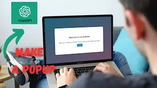 How To Make A Popup Using chatGPT (HTML, CSS And JavaScript) | Create a Modal Box In HTML Website