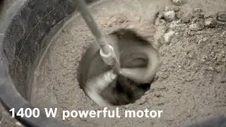 Bosch GRW 140 Professional | Mixer for Putty, Paint, Cement, Plaster & Mortar
