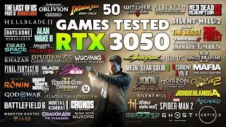 RTX 3050 vs Modern Games - 50 Titles Tested!