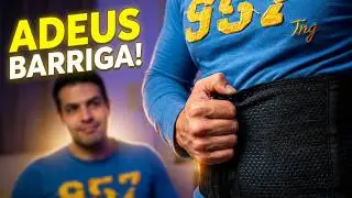 Cinta Modeladora Masculina: Ajuda a Perder Barriga? #ReiComprei
