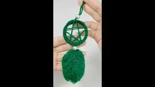 Feather Making with Woolen - DIY Room Decor - Amazing Wool Craft Ideas - How to Make Yarn Feather