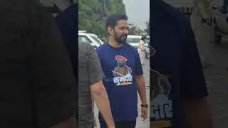 अभिनेते चिन्मय मांडलेकर यांनी परिधान केलं 'सुभेदार'चित्रपटाचं खास टी शर्ट#subhedar #chinmaymandlekar