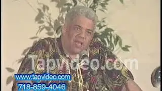 Dr. Charles S. Finch and Dr. John Henrik Clarke check1