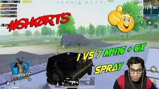 🔥😎1 VS 7 CLUTCH | 3 SQUAD RUSH IN MY TEAM❤️