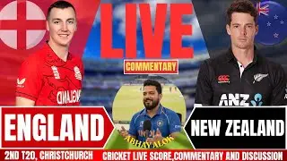 England vs New Zealand | T20 Match | Live Cricket Score & Commentary | ENG vs NZ