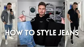 How To Style JEANS | 7 Simple Men's Outfit Ideas 2021
