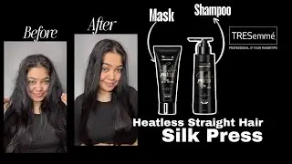 Tresemme Silk Press Sculpting Hair Range Review || Nilofer Shaikh