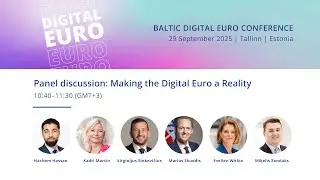 Panel 1: Making the Digital Euro a Reality