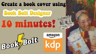 How to upload Canva Book Cover Design to Book Bolt Designer For KDP Low Content Books