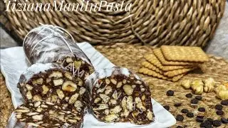 SALAME DI CIOCCOLATO SENZA UOVA