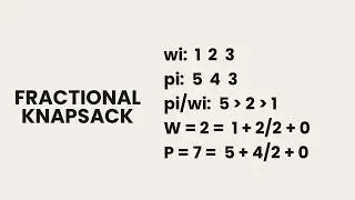 DAA 06 – Fractional Knapsack Problem | Greedy Algorithm & Proof | CS F364