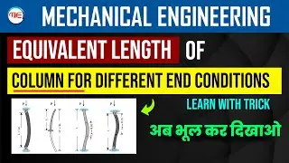Equivalent Length of column for different End conditions | Equivalent Length for Euler's Formula