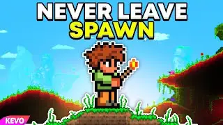 This is what happens if you never leave spawn in Terraria