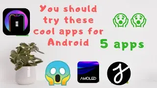 5 Cool Apps You Should Try | Awesome apps | 👍😱 #coolapps