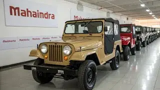 Наконец-то появились обзоры нового внедорожника Mahindra CJ3B 2026 года!!!