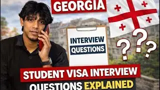 Georgia Student Visa Interview Questions Explained in Nepali/English 🇬🇪🇳🇵